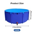 Pvc Fish Pond above Ground Ponds For Fish large Collapsible Durable Pvc Pond