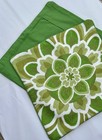 2 Large Embroidery crewel 18x 18 Wisteria Pillow Covers  New In Package Handmade