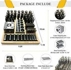 41 Pc Dapping Block   Punch Set Metal Forming Kit Jewelry Making And Metalsmith