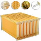 7 Auto Shed Honey Bee Combs Hive Frames For Wooden Beekeeping Beehive House