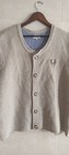 Waldsch  tz Gray Wool Men s Traditional German Trachten Gillet Knit Vest Cardigan