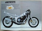 Yamaha Fzr1000 Motorcycle Sales Brochure 1987 Ref Lit-3mc-0107952-87e