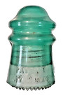 Cd 106 Jade Green Milk Hemingray No  9 Antique Glass Telegraph Insulator Nice