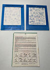 Vogart Crafts Repeat Transfer Iron-on Patterns Juvenile Fueille De Patrons Lot 3