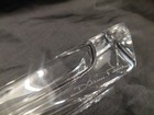Daum France Signed Glass Pipe Stand Vintage Collectible   Made In France           