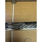 Cadillac License Plate Frame Chrome Finish Raised Script Logo Emblem