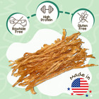 Usa Turkey Tendons For Dogs  8oz  - Delicious Grain Free Reward Snack For Small 