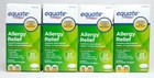 4x  Equate Allergy Relief  10mg Cetirizine Hydrochloride 90x4  360  Exp 8 25 
