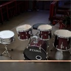 Tama 5-piece Drum Set     Wine Red Finish     Great Condition