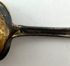 Set Of 6 Small Antique Sterling 925 Silver Saccharine Salt Spoons Vintage Rare