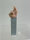 Vintage No Feet Pez Dispenser Lt  Blue Grey Stem Rabbit Austria 2 6