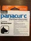Panacur C 4 Gram Dog Canine 40lbs Dewormer Treatment June 2027 X 2   6 Packets