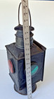 Vintage Railroad Switch Signal Lantern 4 Way Red Gre blu Lenses  7871 Heavy Read