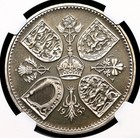 Great Britain  1953 Elizabeth Ii Coronation Proof Crown  Ngc Pf66 Cameo