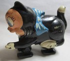 Vintage 1960s Marx Toy Ramp Walker Elephant   Disney Figaro Cat  as-is 
