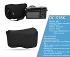 Camera Pouch Case Bag Fits Sony A6600 A6600 A6400 A6100 A6000  16-50mm Lens