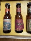 Vintage Miniature Vintage Beer Bottles Boxed Set Empty Glass Bottles