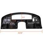 Dashboard Panel Bezel Fit For 94-97 Ford F150 F250 F350 Instrument Cluster Trim
