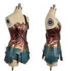 Diana Prince Justice League Adult Cosplay Movie Costume Dress 2017