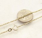 10   1 25mm Twisted Rope Chain Ankle Bracelet Anklet Real Solid 10k Yellow Gold