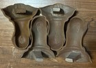 Lot Of 4 Ornate Antique Cast Iron Clawfoot Bath Tub Feet