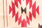 Antique Navajo Rug Textile Native American Indian Geometric 39x16 Vtg Weaving
