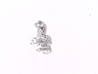 Disney Store Disneyana Pin Small Pink White Daisy Duck Enamel Metal