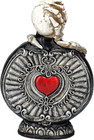 Skull Topper Love Potion Bottle Gothic Decor Figurine 8    Tall
