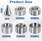 17 Degree Folding Die Set 5 Piece Folding Reduction Dies Carbon Steel
