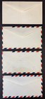 Franklin D  Roosevelt  1933  1937  1941  And 1945 Inauguration Covers