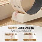 30in Cat Exercise Wheel With Lock Large Cat Treadmill Wheel For Indoor Play