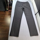 Acegolfs Womens Black Pull On Golf Pants Straight Leg Stretch Size M Medium