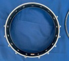 Vintage 10-7 8  Spunover Open Banjo Pot rim Nickel Tension Hoop    Parts Project