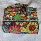 Vera Bradley Hanging Toiletries Travel Bag  Flower Shower Pattern  Nwt Organizer