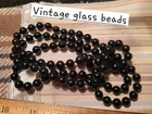 6 Lot Vintage Glass Bead  Stone Neclace Lot Of 6 Six