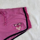 Y2k Vintage Pink Panther Graphic Pink Polka Dot Shorts