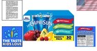 30 Ct Juice Drink Variety Pack  All-natural Fruit Punch  Kiwi   Cooler Pouches