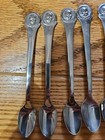 Set Of 8 Vintage Gerber Baby Spoons By Onieda  2007- Bin 3
