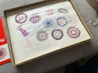 1967 Vintage Kenners Spirograph Set Original Red Box Blue Tray
