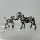 Zebra Figure Adult And Baby Foal Animals Set Safari Ltd
