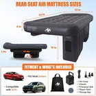 Car Suv Air Mattress Back Seat Built-in Rechargeable Air Pump For Camping Travel