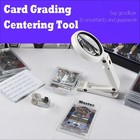 2025 Sports Cards Grading Kit - Psa bgs Centering Tool With Led Magnifier    
