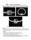 Pk s Indoor Amplified Loop Shortwave   Hf Antenna Tunable Between 3 5-14 5 Mhz