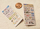 Dollhouse Miniatures- Newspaper  - Comic Section - 1 12-one Inch Scale
