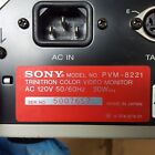 Sony Pvm-8221 Trinitron Super Fine Pitch Video Monitor W pwrcrd -readad - Used