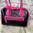 6 Pack Fitness Travel Fit Tote Bag Insulated Meal Prep Storage Pink And Black