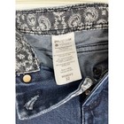 Patagonia Cargo Jeans Womens 32 Blue Excellent Slim Fit Organic Cotton Stretch