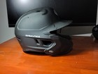 Rawlings Mach Matte Black Batting Helmet Jaw Guard Ear Flap 6 1 2-7 1 2