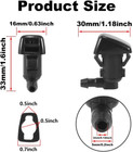 Car Windshield Washer Nozzles For Ford F250 F350 F450 F550 Replace 7c3z-17603-a