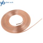 Copper Nickel Brake Line Tubing Kit 1 4 Od 25 Ft Coil Roll W  16 Fittings
